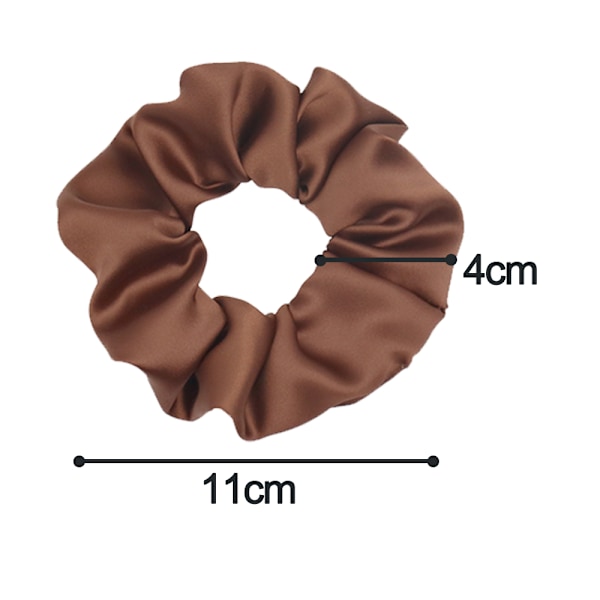 Satinband för kvinnor, stort sidenhalsduk, överdimensionerat tjockt elastiskt hårband, överdimensionerat hårband, 3-pack