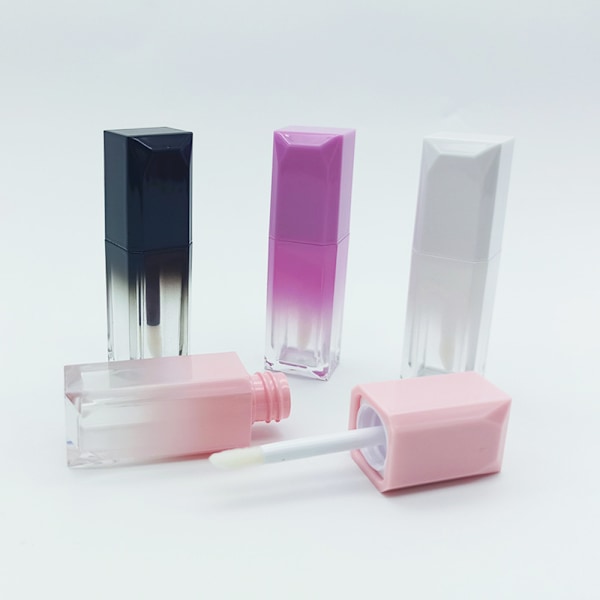 5 st 5ML gradientfärgade läppglans tomma tuber