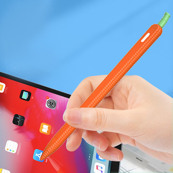 Etui Kompatibelt med Apple Pencil 2. generasjon, Søt Mais-Etui Tilbehør Beskyttende Nib-hette