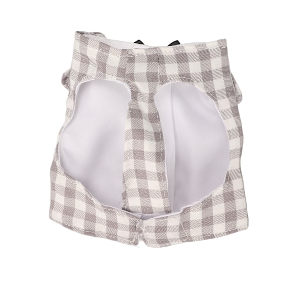 Parrot Flygdräkt Polyester Elegant Söt Rutig Skjorta Fågel Flygkläder för Papegojor XL