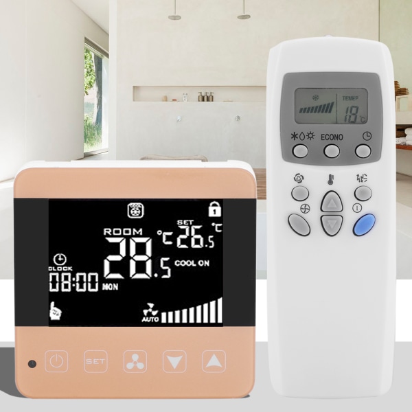 LCD Digital Intelligent Temperaturregulator Termostat