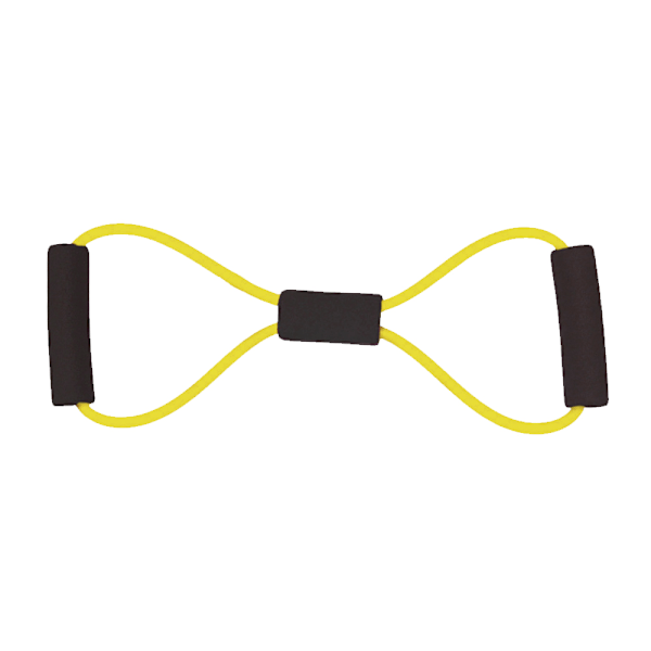 Dragband Bröst Expander - Multifunktionell med Handtag 8 Ord Elastisk Hemträning Motståndsrör Band för Hemgym Träning Muskelträning