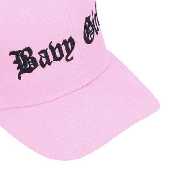 Børnebroderet Kasket Justerbar Toddler Baseball Hat Baby Fritidshat til Alder 15 (Pink C)