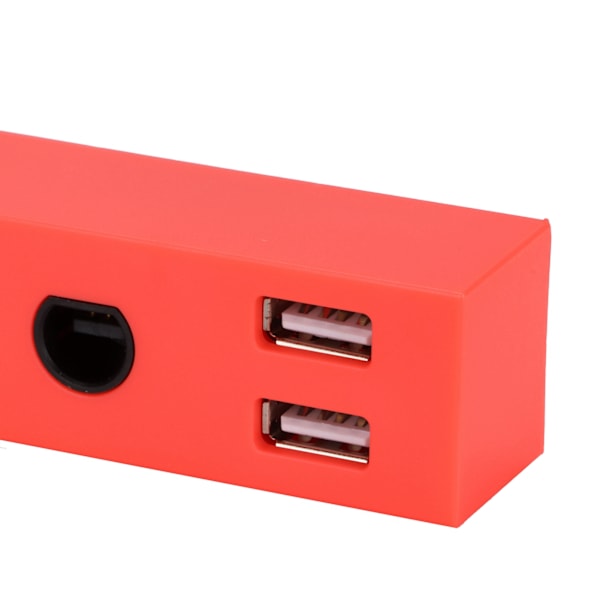 Trådbunden Kontrolleradapter Bärbar 4-Portars Adapter med 2 USB-portar Hållbara Speltillbehör för GameCube