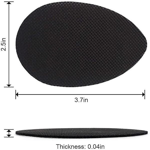 Non-slip Shoe Sole Protector Pads Self-adhesive Anti-slip