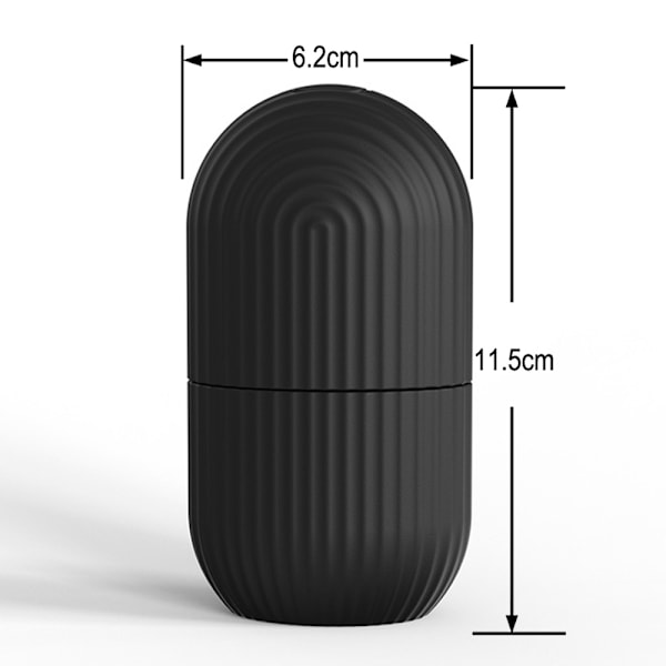 Isroller för ansiktet, Iskubrulle för ansikte, ögon och nacke, Naturlig konditionering och hudvård, Minskar påsar under ögonen, Återanvändbar massage-is av silikon