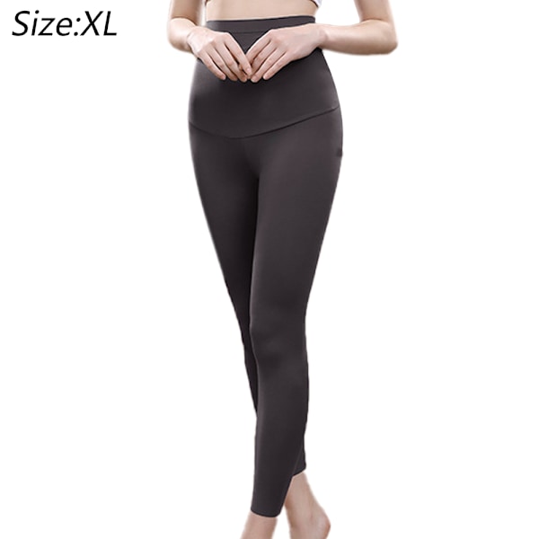Gravide tights for kvinner, høy midje yoga tights for gravide