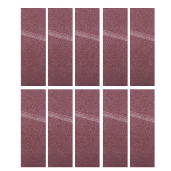 10 stk 533x75mm Slipeskive 21x3 tommer Slipeskive for Båndsliper 40-180 Korn (120#)