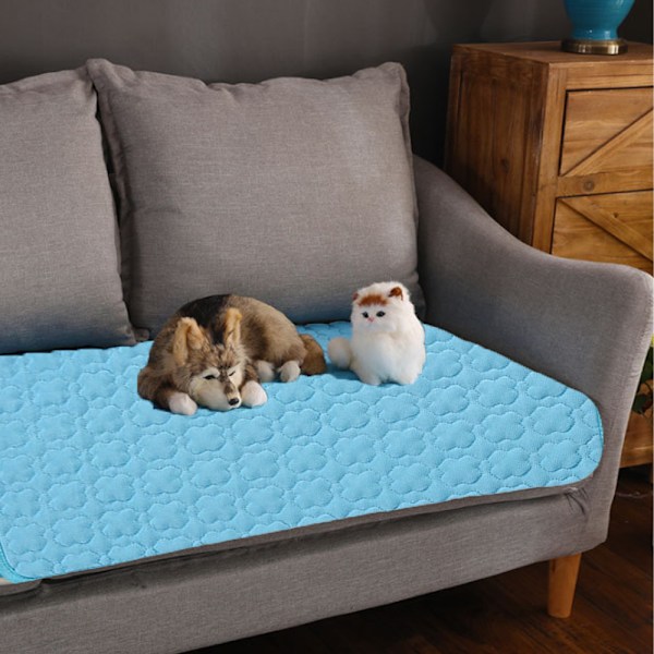 Vändbar hundbäddstäcke husdjursfilt för säng soffa möbelskydd för hund katt
