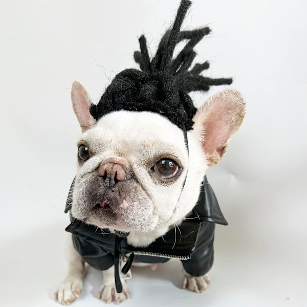Sjov Hundekatte Cosplay Paryk, til Halloween, Jul, Fester, Festivaler, Hundeparykker til Små, Mellemstore og Store Hunde