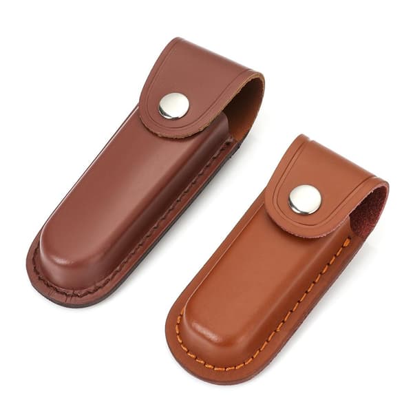 Leather Sheath Holder Flashlight Belt Case Scabbard Case Leather Leather 5
