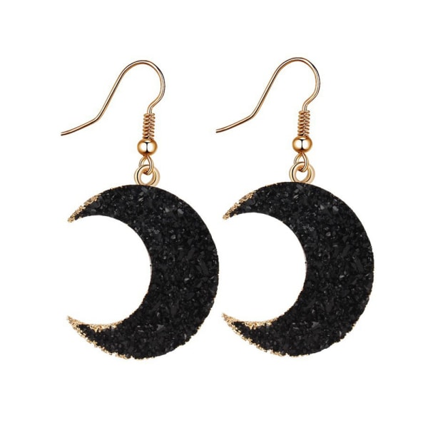 Moon earrings, simple and fashionable earrings