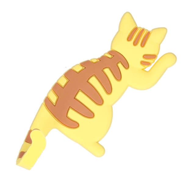 Kylskåpsmagnet Söt kattformad kylmagnetkrok