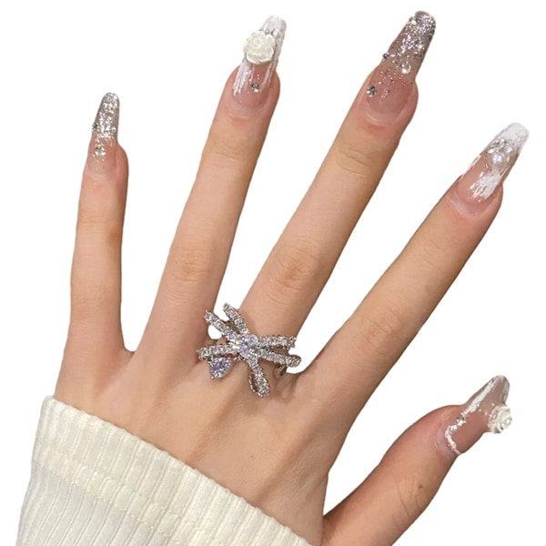 1 set med patch-typ multi-stil hög utseende nivå avtagbara falska naglar manikyr kit nagel dekoration