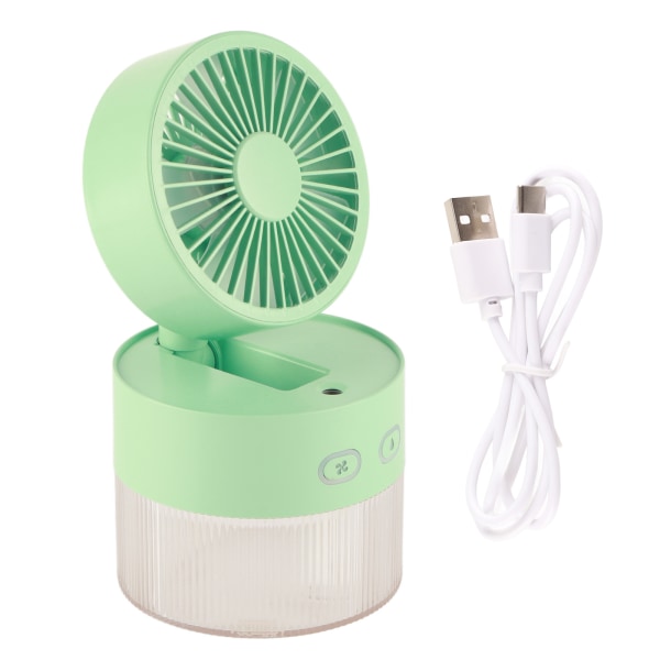 USB Desktop Mini Fan With Mist Spray Hydration Spray Cool Fan