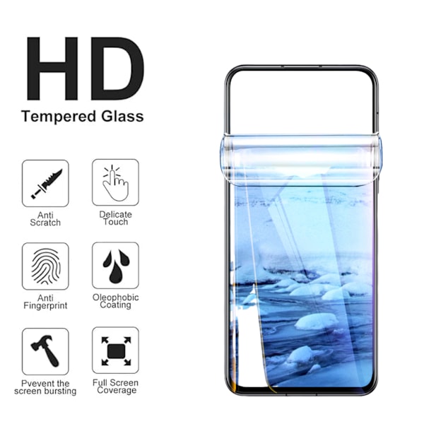 4 kpl Samsung S23 hydrokondensoitua kalvoa koko näytön puhelin tarra