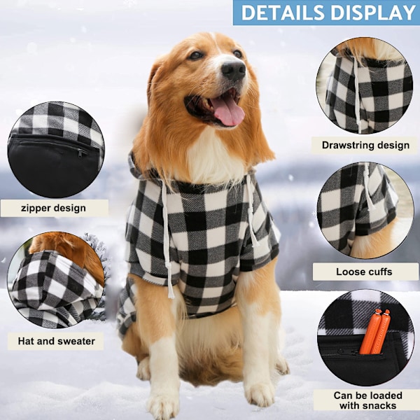 Cozy Dog Talvimekko, Tuulenpitävä Koiran Takki Brittiläinen Ruudullinen Kylmä Sää Koiran Takki