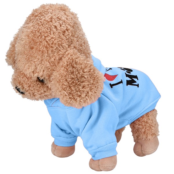 Hund T-shirt Jag älskar min mamma Hund T-shirt för små hundkläder, för små medelstora stora hundar katter pojke flicka
