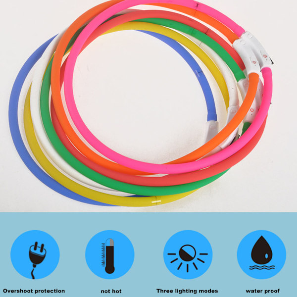 Colors Soft & Safe 3M Heijastavat Pastellinväriset Neopreenillä Pehmustetut Koiran Panta