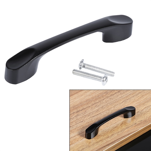 Arch Door Handle Kitchen Cupboard Cabinet Wardrobe Drawer Zinc Alloy Pull 64mm