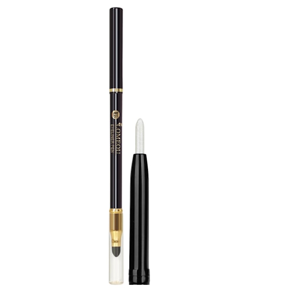 Penn eyeliner, geleyelinerpenna för ögonmakeup, vattentät, smetfri, långvarig med ultrafint spets