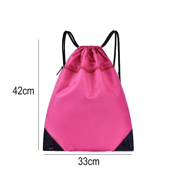 Ryggsäck med dragsko Gym Bag Sackpack String Sack Pack Bags