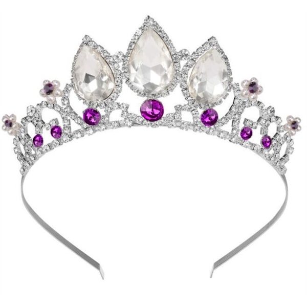 Krone Tiara for Kvinner Jenter Prinsesse Dronning Hodebånd for Kvinner Dekorasjon