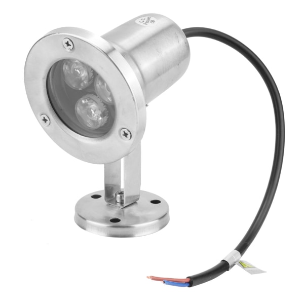 Led undervattensljus RGB grön utomhus fontän spotlight 6W