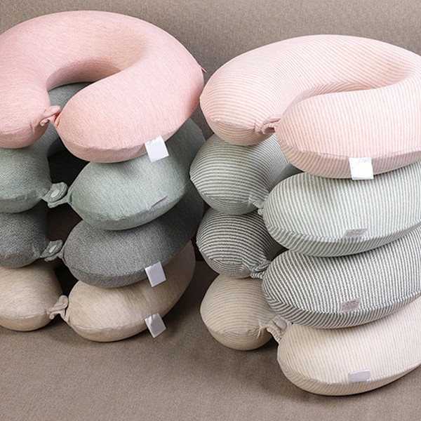 Komfortabel blød plyspude i letvægts polyester bambus til rejser, velegnet til mor, baby og småbørn