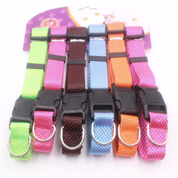 Reflekterande hundhalsband - Tillverkat av reflekterande material, ditt hundhalsband är synligt och ljust på natten