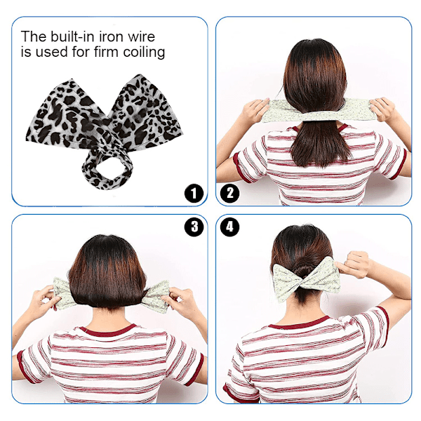Lazy Deft Bun Maker Hårfrisyr Bun Maker Fransk Twist Hårfrisyr Multi-färgad Tyg Magisk Hårclips