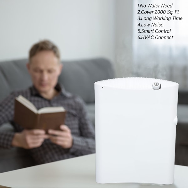 Luftaromaterapi Diffuser Vandfri Langvarig Emotionel Regulering Stor Dækning Krops- og Sindet-Afslapning Aromatisk Maskine EU Stik 100‑240V