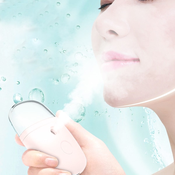 Luftfuktare, Nano Spray Vattenpåfyllning Bärbar Läckagesäker Handdesinfektionsspray Hushållsladdning Liten Vattenpåfyllning