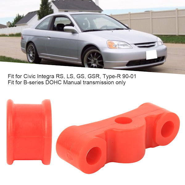 2 stk. Opphengsforskyvningsbusninger Passer til Civic Integra RS LS GS GSR Type-R 16-1101R