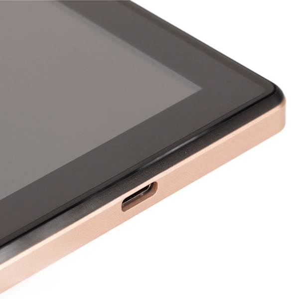 10,1 Tums Surfplatta 10,1 Tums OctaCore 6GB RAM 256GB ROM Stöd för 4G 7000mAh 5G WiFi Dubbelband 256GB Surfplatta EU-kontakt 100‑240V Guld EU-kontakt