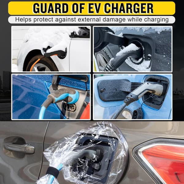 INF Magnetic Waterproof Cover for EV Charging Socket_TF[TT] Transparent