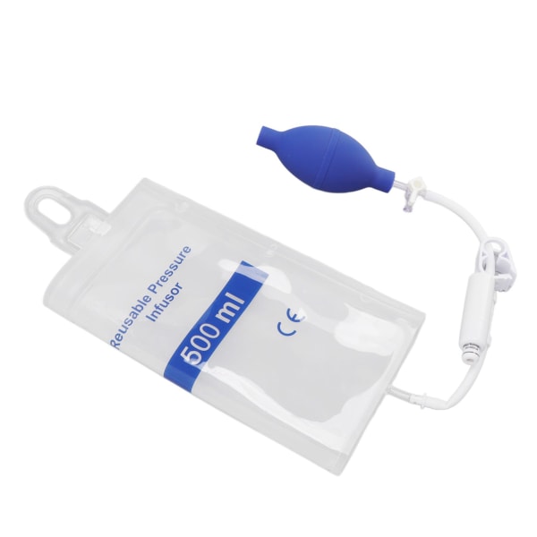 500ml Tryk-Infusionstaske Transparent Tryk-Infuserstaske