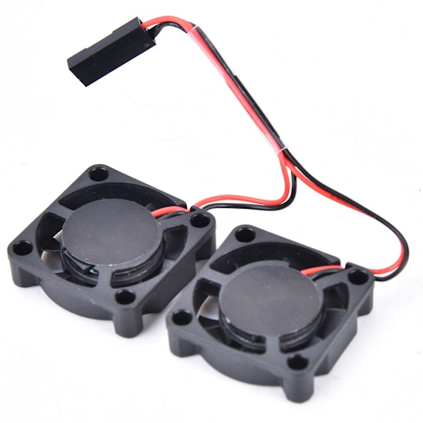 Beskyttelseskasse til Raspberry Pi 4B i sort aluminium (med dobbelt ventilator)