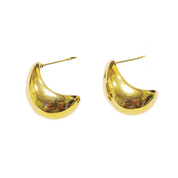 Guld dråbeøreringe niche design fornemhed studs unik temperament øreringe