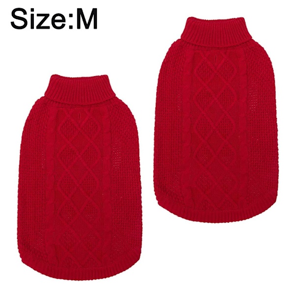 2 stk. kæledyrs tøj kat hund tobenet efterår vinter sweater
