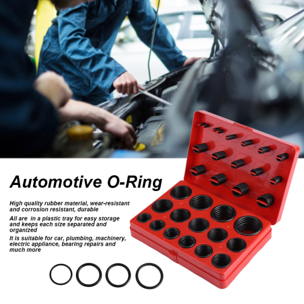 347st Universal Assorted O-Ring Sortiment Set Metric Kit