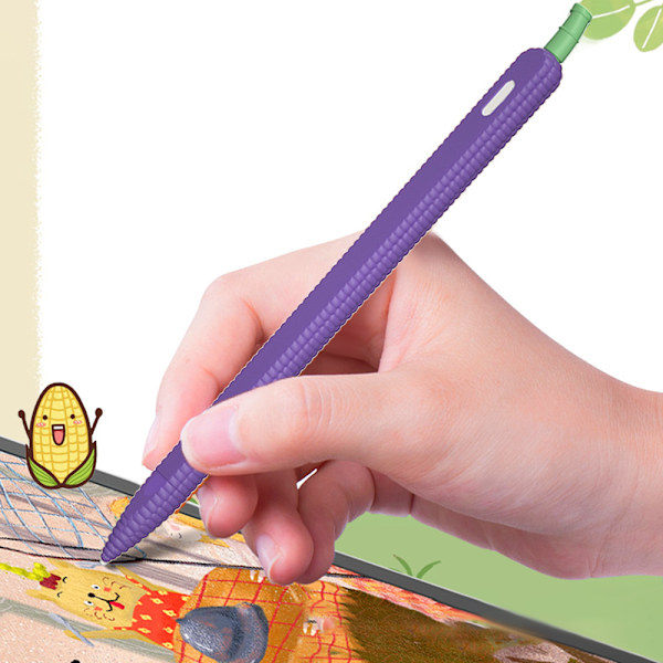 Etui Kompatibel med Apple Pencil 2. generation, Sød Majs Ærme Tilbehør Beskyttende Nib Kappe