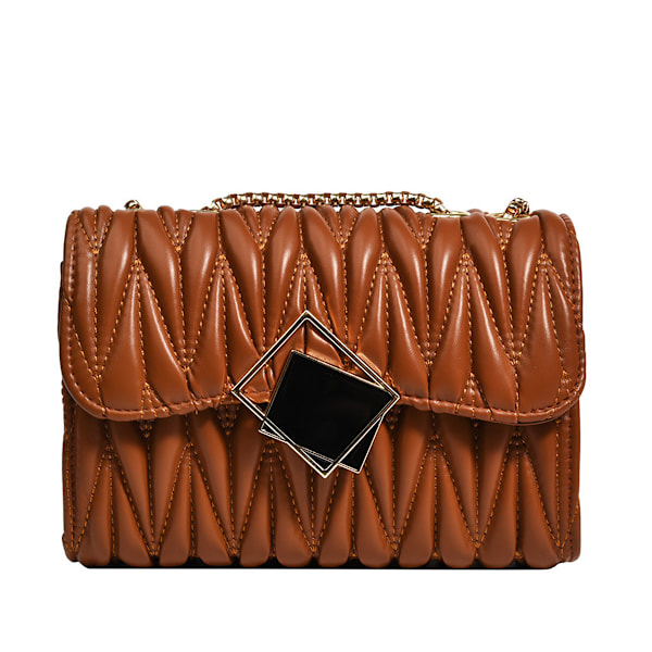 Enkel skulderveske fritids messenger bag ny kunstig lær mote retro håndveske