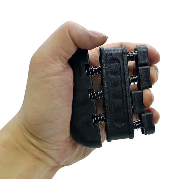 2 stycken Fingerstyrkehandtränare Fjäderbelastad Handgrepp Fingertränare Verktyg för Gitarrövning Klättringsträning och