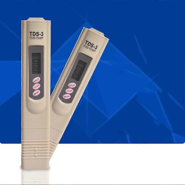 Digital TDS-testare med LCD-display för akvarium, pool och vattenkvalitet i hemmet