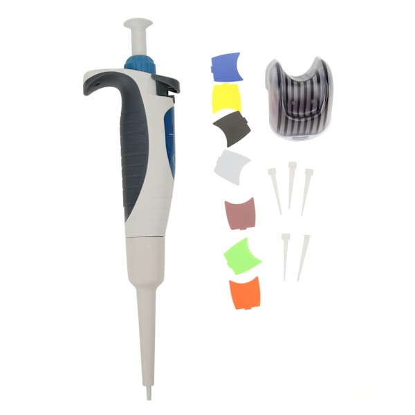 0,5-10μl Högprecisions Manuell Justerbar Variabelvolym Pipett Mikropipett