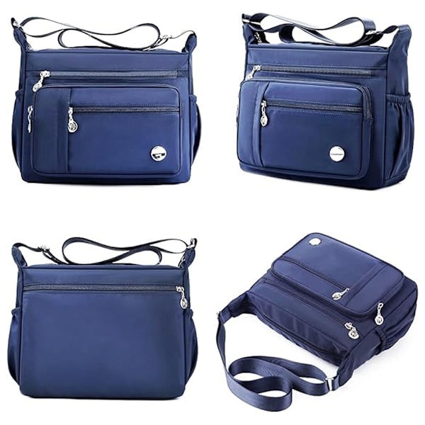Crossbody-väskor för kvinnor Trendig axelremsväska Crossbody-väska för kvinnor Vattentät Lätt Casual Axelhandväska Plånbok Ryggsäck