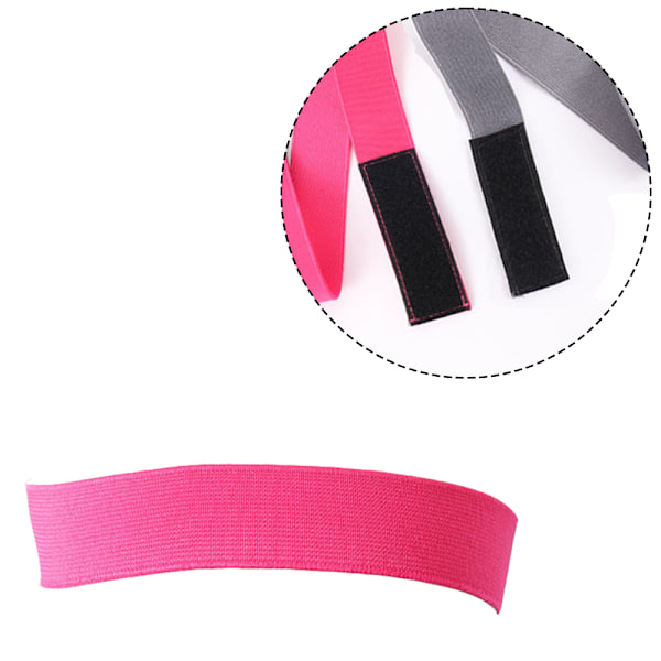 7 st Wig Elastic Band för Edges Hårkantborste och Kam Mjuk Kantband Justerbart Wig Kantband Elastiskt Band