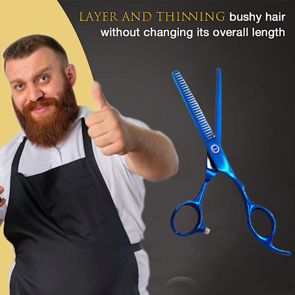 6,0 tommer Barber Hårklippesaks og Tyndingssaks - til Professionel Frisør
