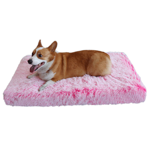 Hundekøje til Store Hunde, Blød Plys Hundekøje, til Store, Mellemstore og Små Hunde og Katte, Fluffy Kennel Pude.
